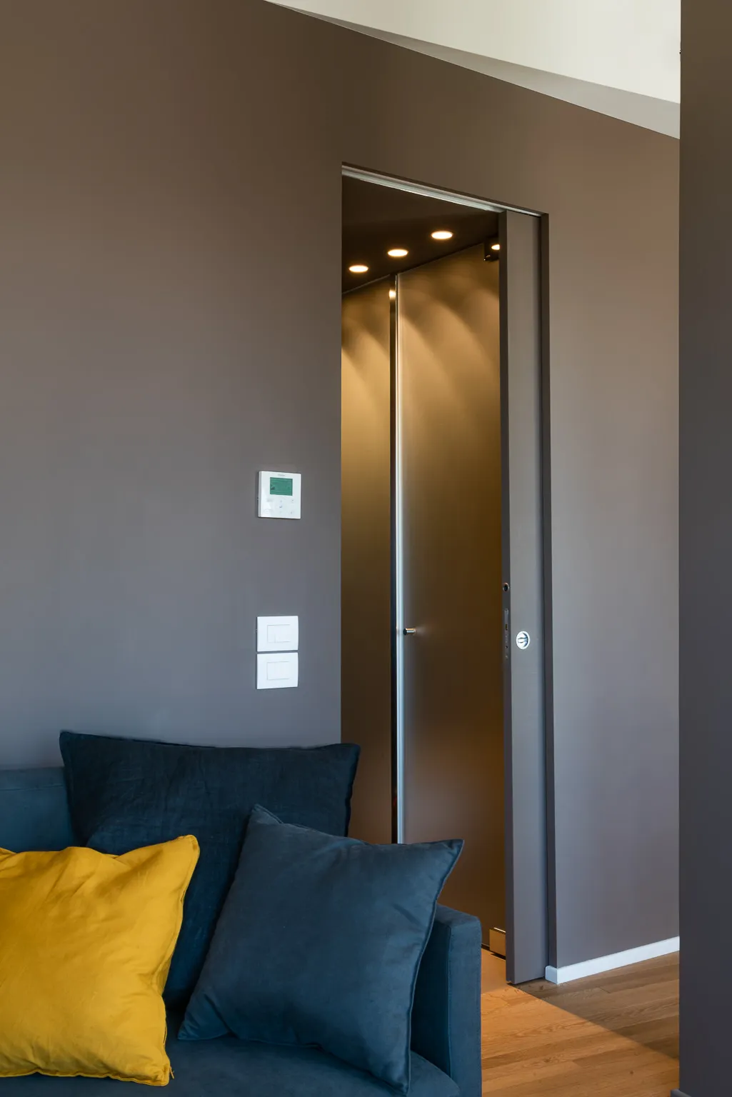 Dettaglio costruttivo e finiture di pregio - Progetto Bianchetti