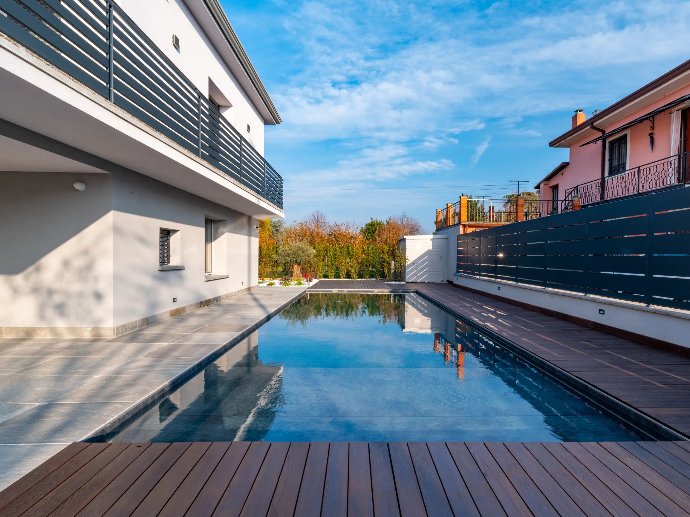 Dettaglio a tutto schermo del progetto architettonico Bianchetti