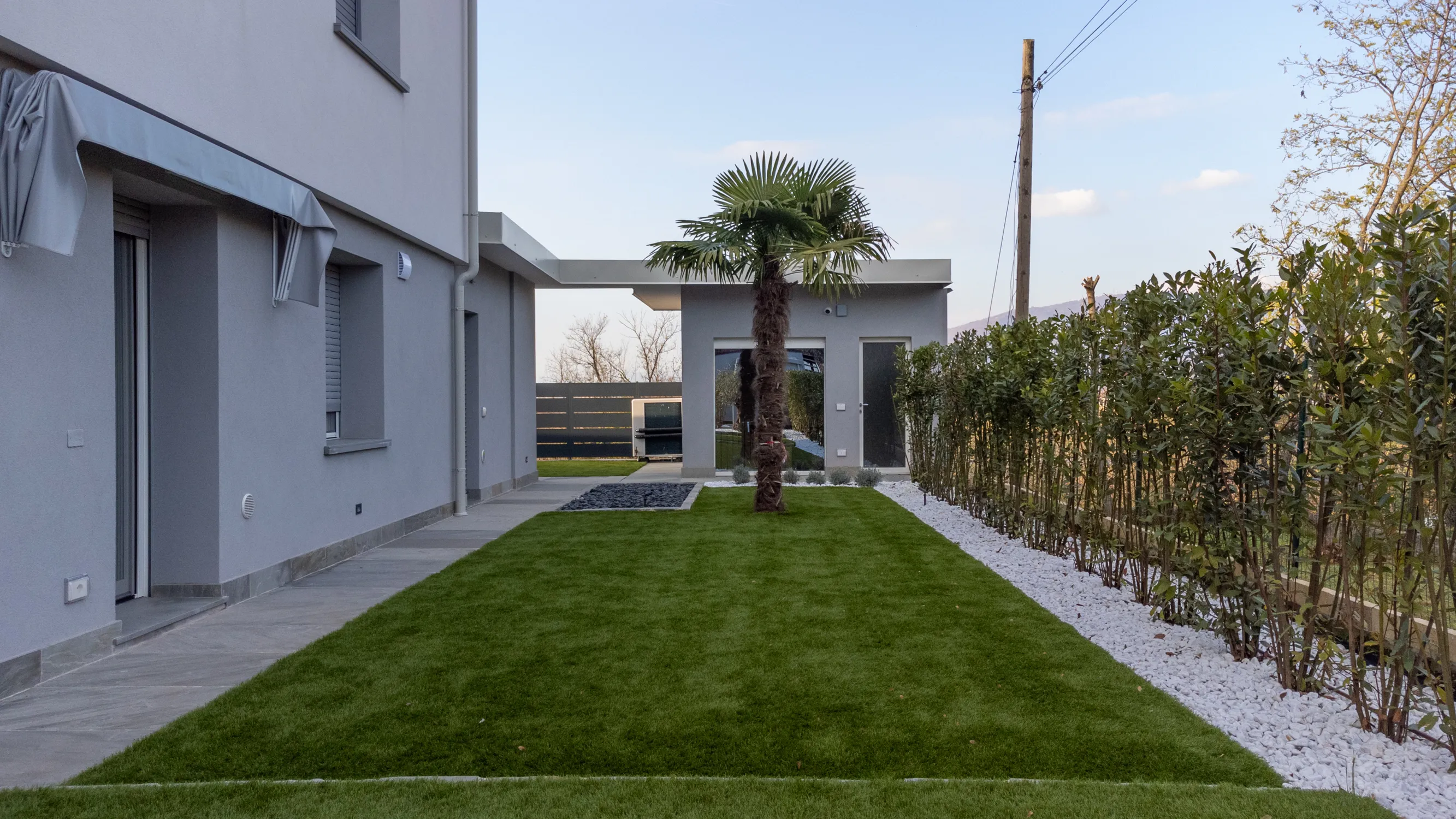 Dettaglio a tutto schermo del progetto architettonico Bianchetti