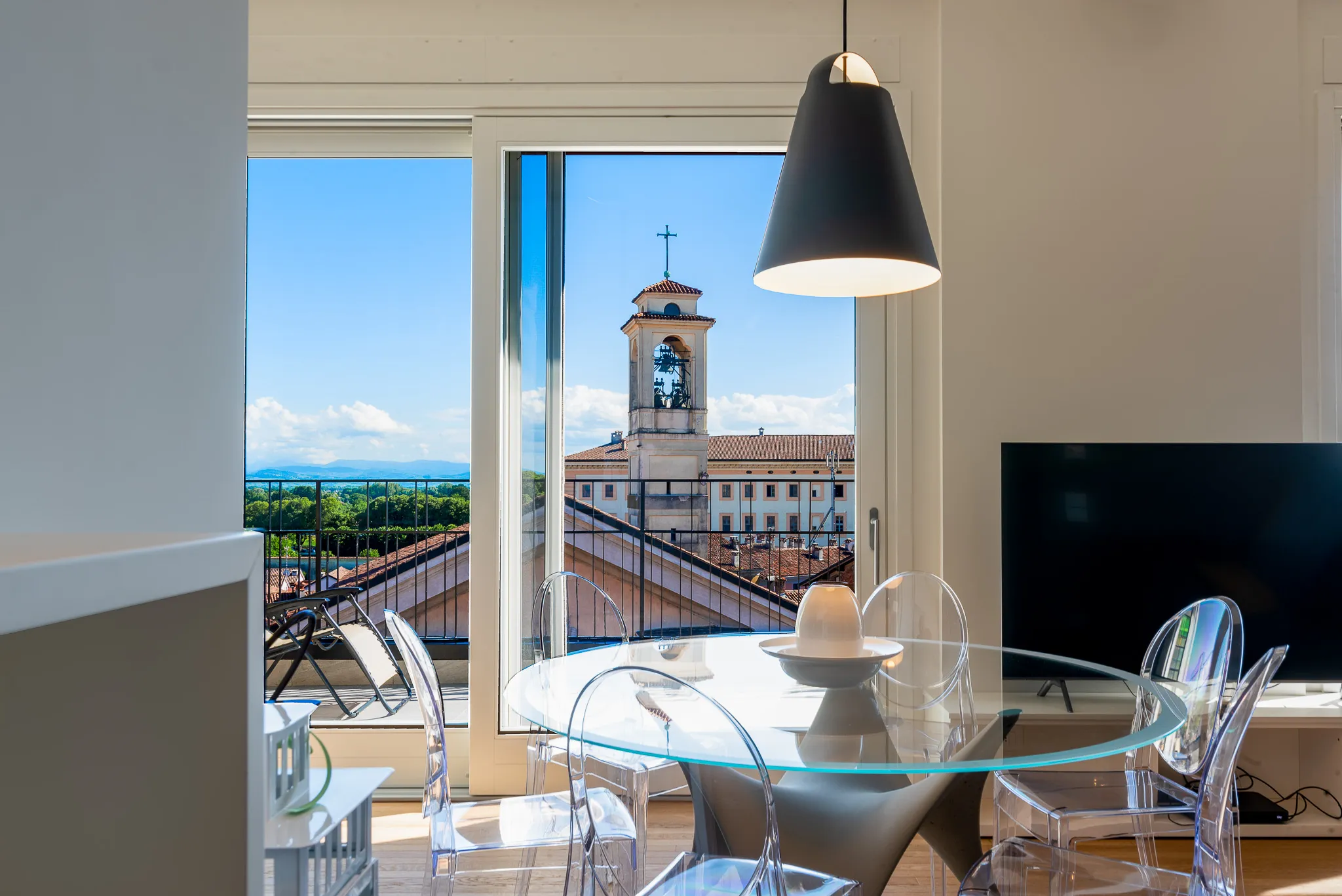 Dettaglio a tutto schermo del progetto architettonico Bianchetti