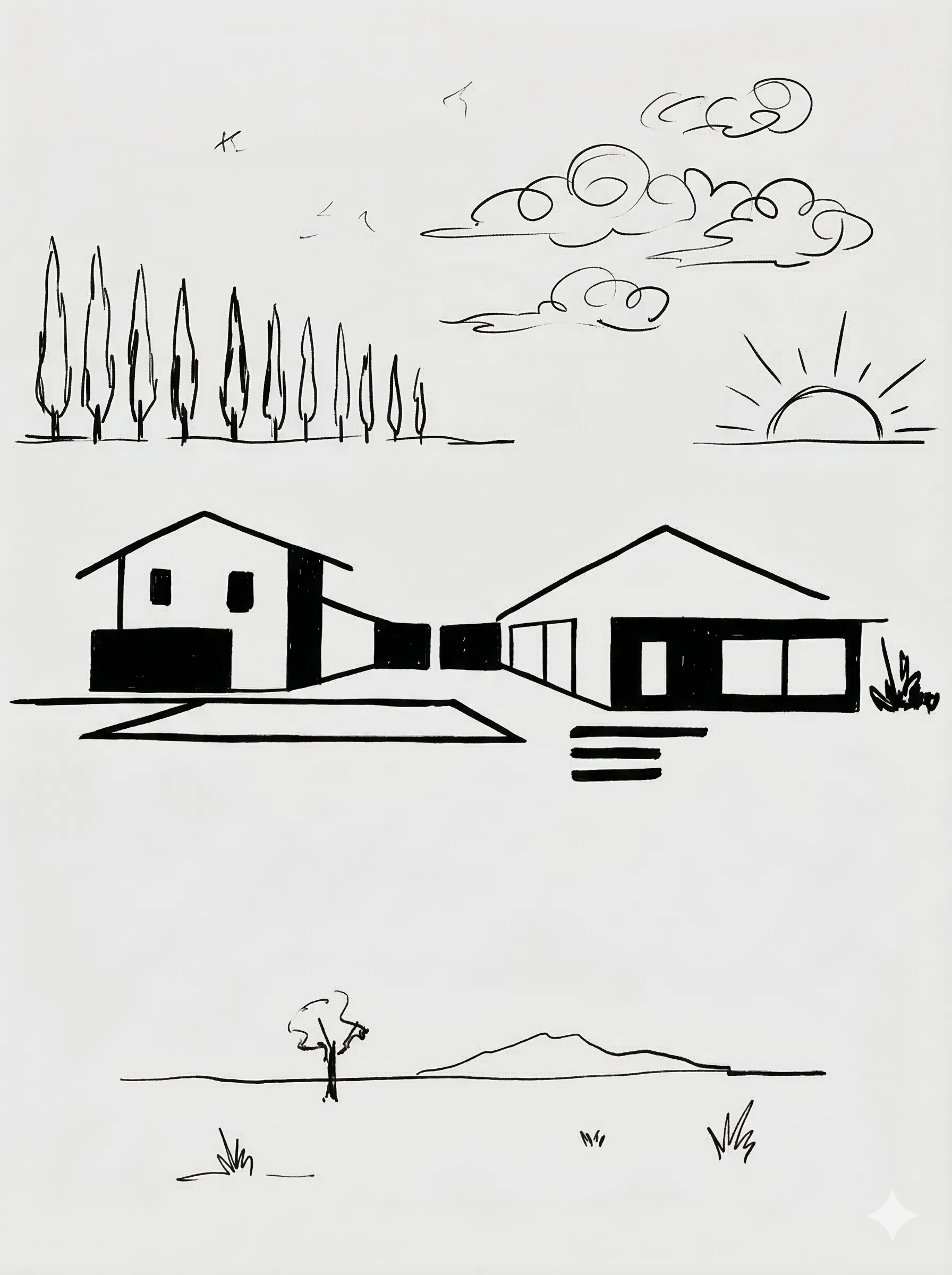 Casa Bianchetti - Dettagli costruttivi mobile