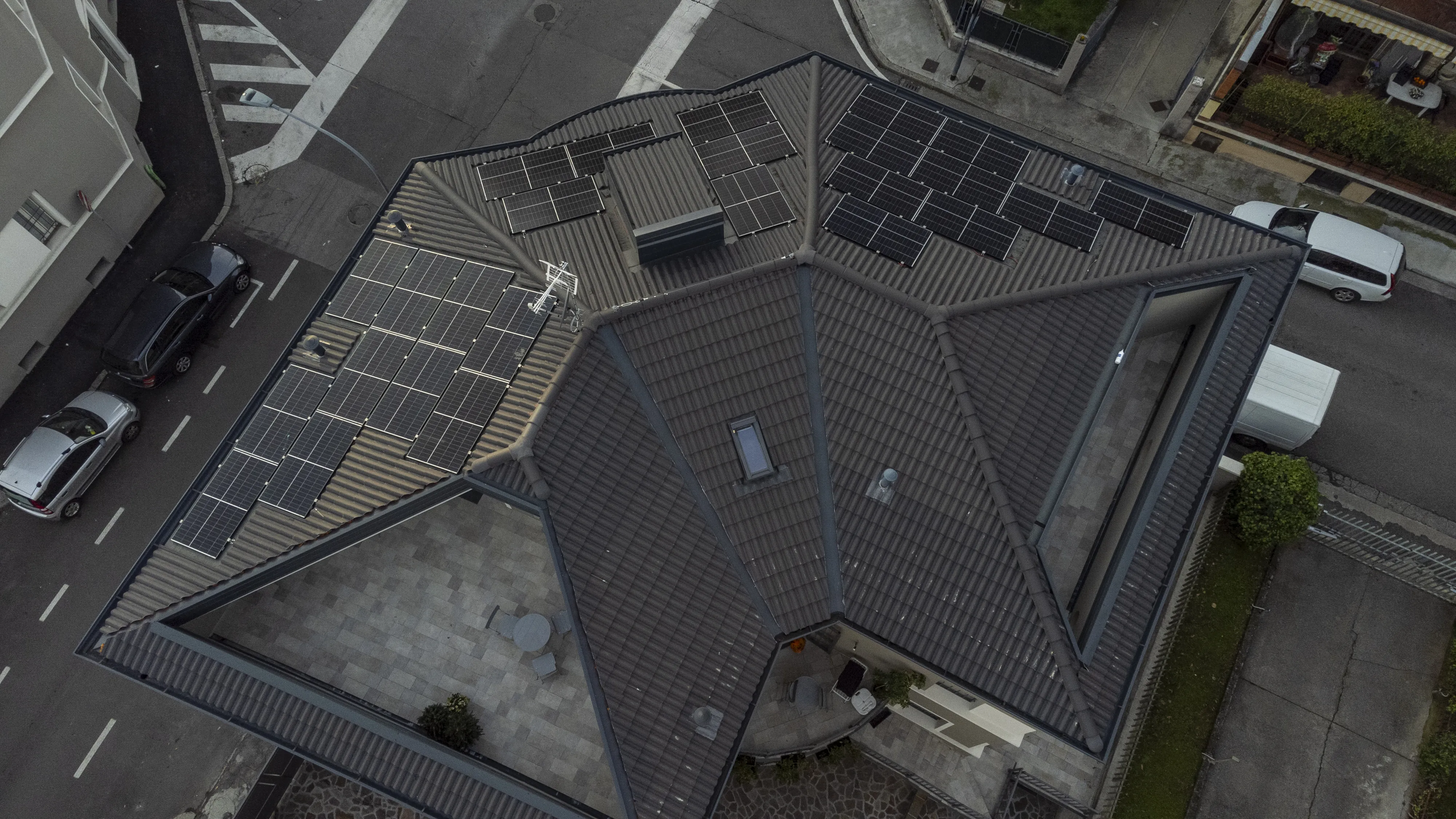 Dettaglio a tutto schermo del progetto architettonico Bianchetti